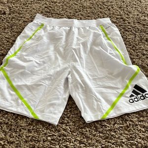 COPY - Adidas mens white shorts fry fit material no liner size medium